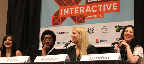 The “Unfiltered: Do Women Need to Get Real on Instagram” panel at SXSW Interactive 2015 came out of the PanelPicker process. Photo by Dawn McGee.