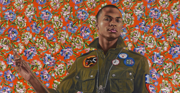 Kehinde Wiley (American, b. 1977). Anthony of Padua, 2013. Oil on canvas, 72 x 60 in. (182.9 x 152.4 cm). Seattle Art Museum; gift of the Contemporary Collectors Forum, 2013.8. © Kehinde Wiley. (Photo: Max Yawney, courtesy of Roberts & Tilton, Culver City, California)