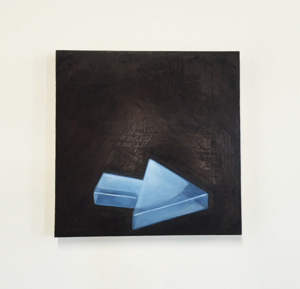 R. H. Quaytman, Distracting Distance, Chapter 16, 2010. Oil on panel. 