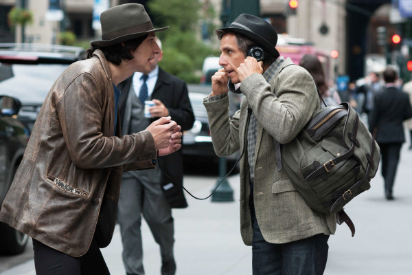 WHILE WE'RE YOUNG - 2015 FILM STILL - Adam Driver and Ben Stiller - Photo Credit: Jon Pack, Courtesy of A24
