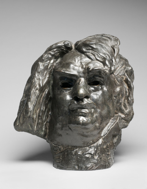 Auguste Rodin, Colossal Head of Balzac. Modeled 1898; cast 1925. Bronze. Rodin Museum, Paris.