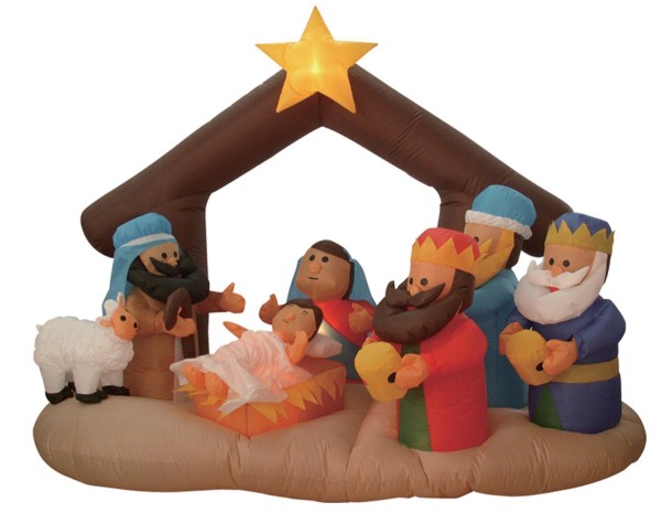 inflate nativity