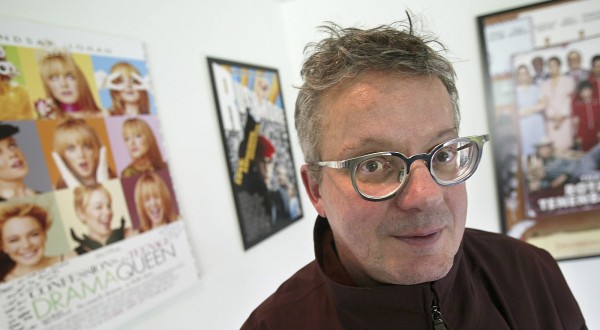 Mark Mothersbaugh poses for a photo Tuesday, Jan. 18, 2005, at his studio in Los Angeles. Chances are you've heard Mothersbaugh's work, but how depends on your age and taste. Rock fans saw him bounce around in a yellow jumpsuit and red dome as a member of Devo. Kids giggle to his music in "Rugrats." Teens hear it while immersed in PlayStation games. And moviegoers heard it in the background during "The Life Aquatic," "Thirteen" and "Rushmore." (AP Photo/Ric Francis)