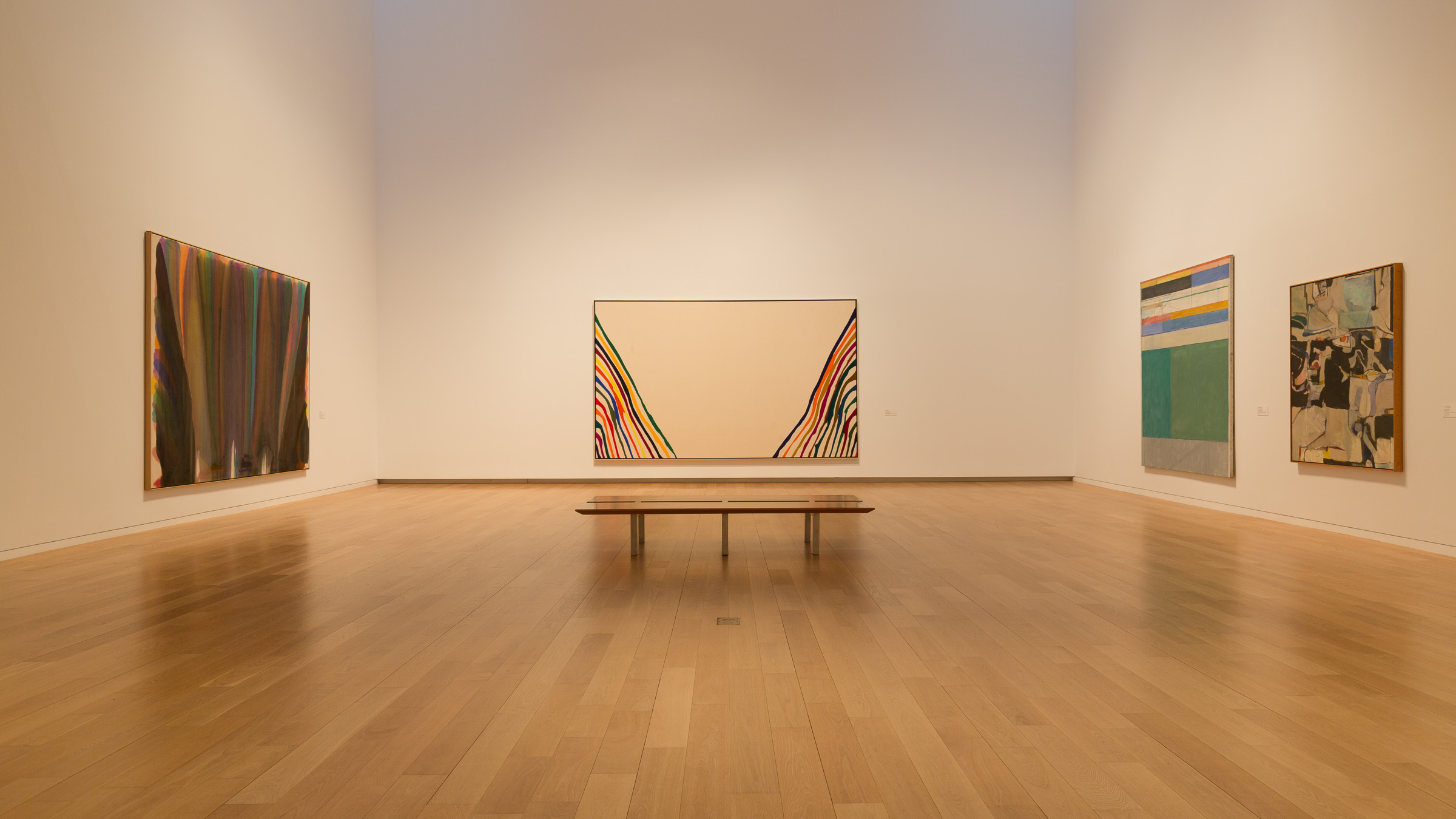 Morris Louis at the Modern in Fort Worth (with a couple of Diebenkorns)