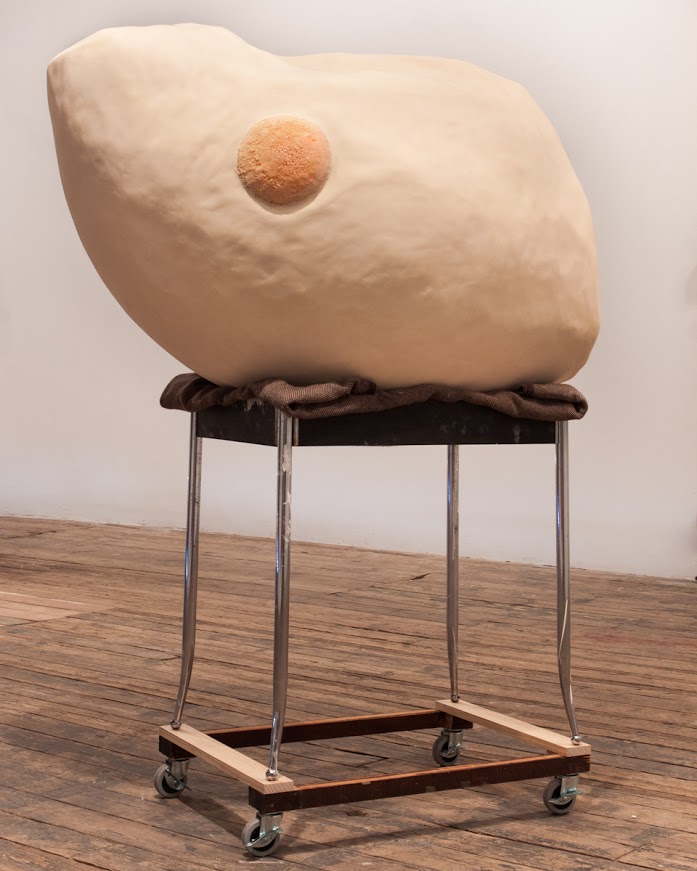 Anne Rogers' Mass on Table on Dolly, 2016