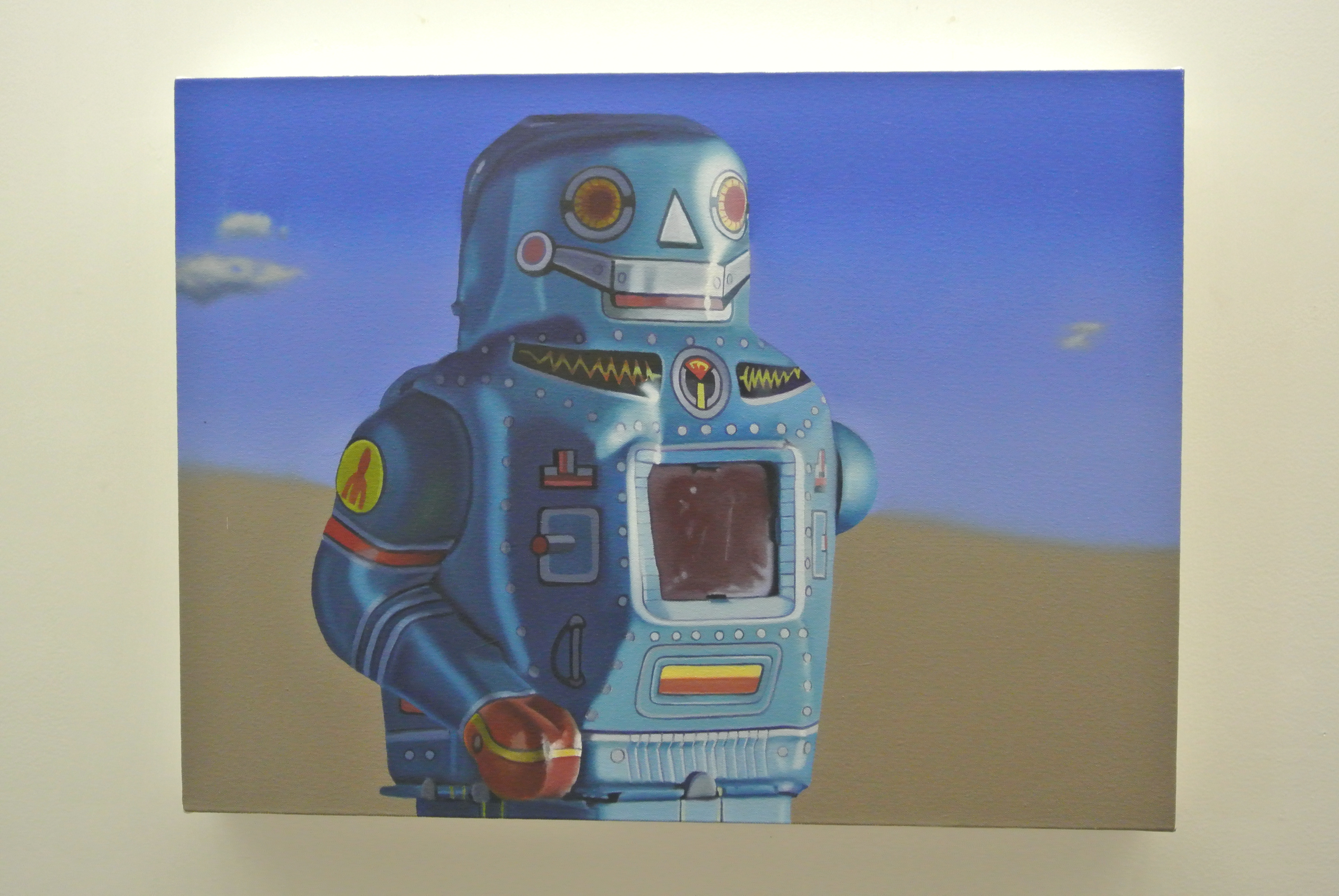 John Hartley, Mars, oil on canvas.