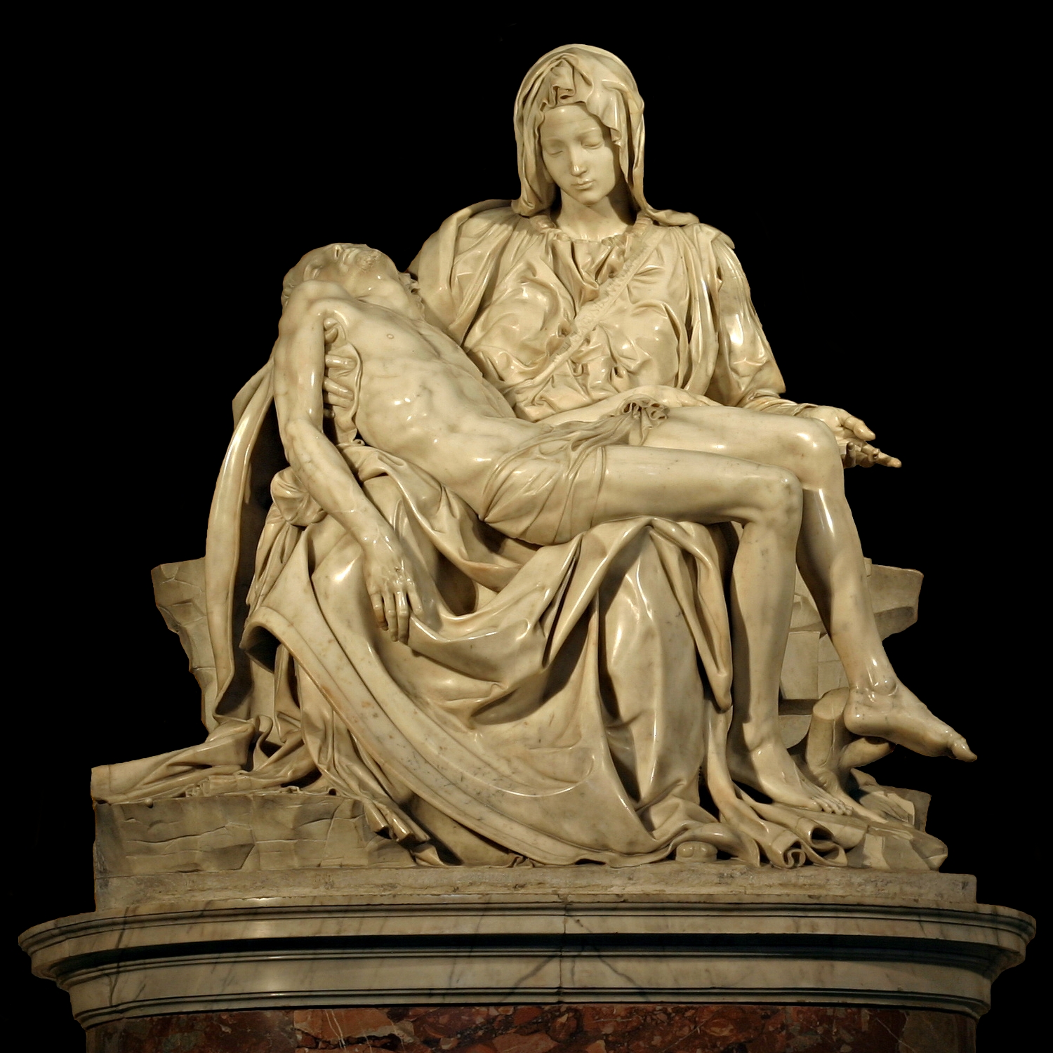 Michelangelo di Lodovico Buonarroti Simoni, Pieta, St. Peter's Basilica, 1498–1499