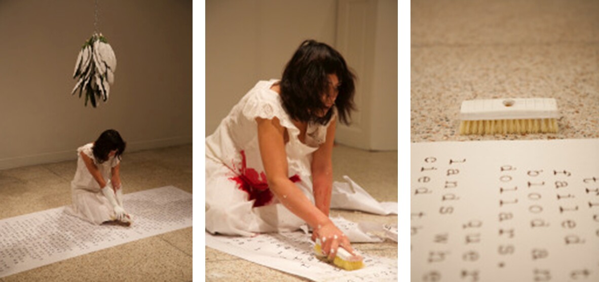 The Indictment of Cora Montgomery, 2015, performance, Guadalupe Cultural Arts Center 