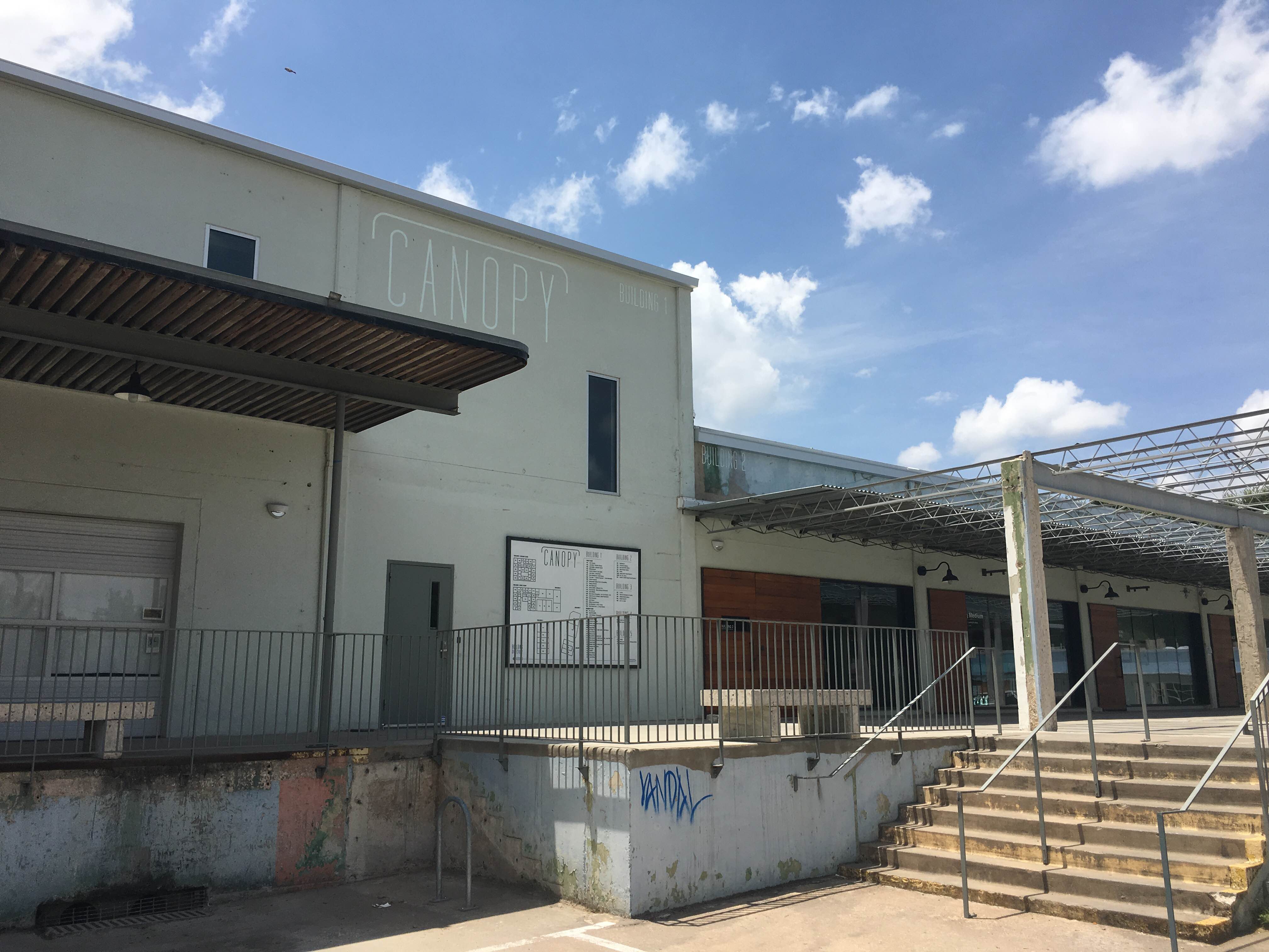 Canopy, located at 916 Springdale Rd, is home to Big Medium and is considered by some to be a pillar of the East Austin Art scene.