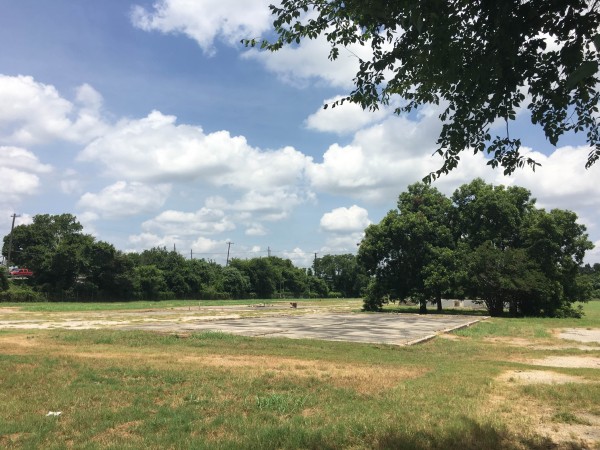 This vacant lot, located at the intersection of Airport Blvd and Springdale Rd, is one of the proposed sites for creating a new art hub called thinkEAST. 