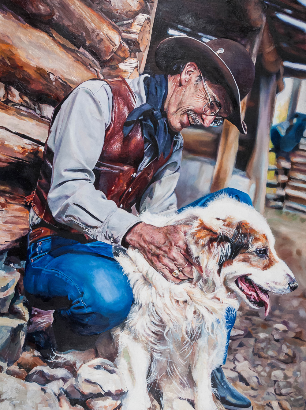 Sell painting. Родео арт. Гиперреализм Ковбои. Cowboy Painting. Художник Джим Дэвис.