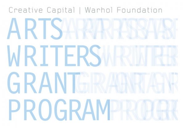 arts writers grant program