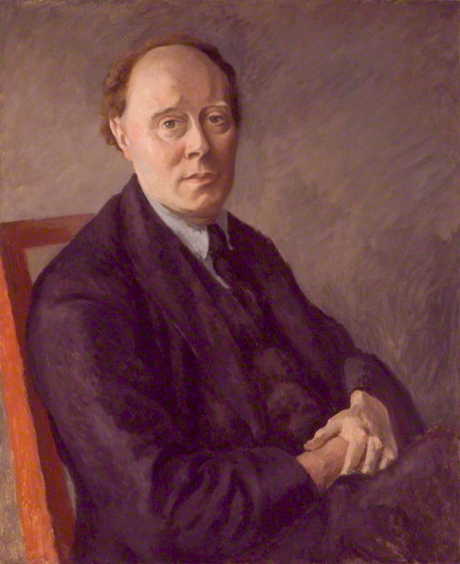 Portrait of Clive Bell by Roger Fry