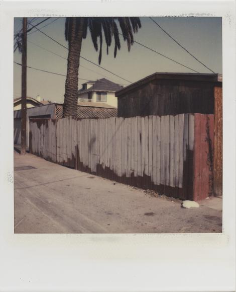 Dennis Hopper (1936–2010) Los Angeles, Back Alley, 1987 Polaroid SX-70