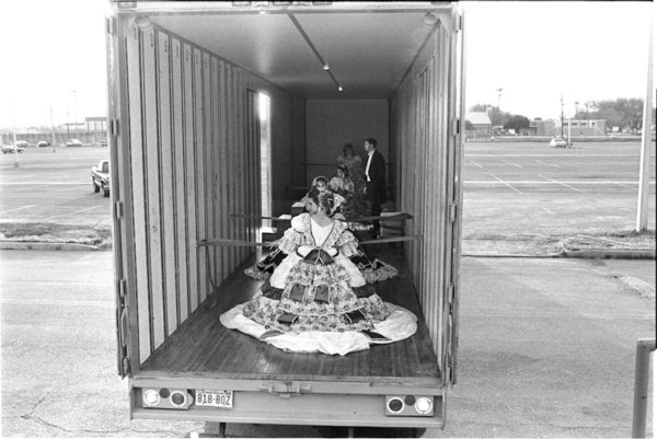 Debutantes Arriving at Ball, Laredo, Texas, February 19, 1993 Gelatin silver print