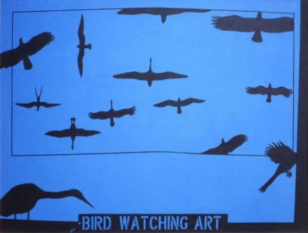 Humanscape 95: Bird Watching Art