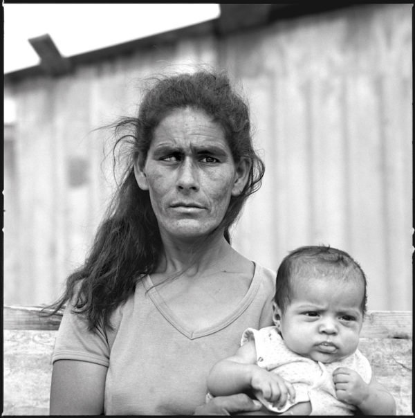 Blind Woman and Child, Colonia Nuevo Laredo, Mexico, April 19, 1993 Gelatin silver print