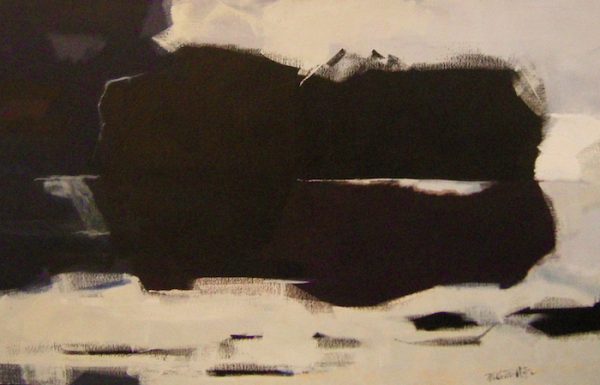 Sea III, 1959, oil on canvas, 40” x 63”, courtesy William Reaves | Sarah Foltz Fine Art LLC