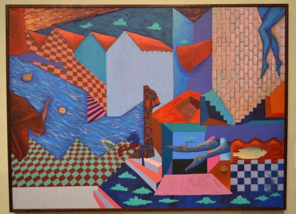 Entrance and Exit, 1987-1988, acrylic on canvas