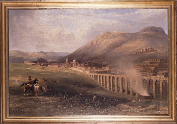Daniel Thomas Egerton (England 1797-1842), View of Zacatecas from the Aqueduct (Vista de Zacatecas desde el acueducto), 1838