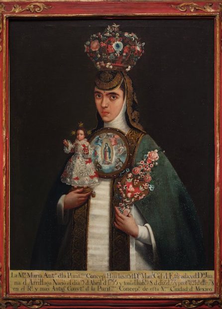 Artist unknown, New Spain Sister María Antonia of the Immaculate Conception (Sor María Antonia de la Purísima Concepción), late 18th century