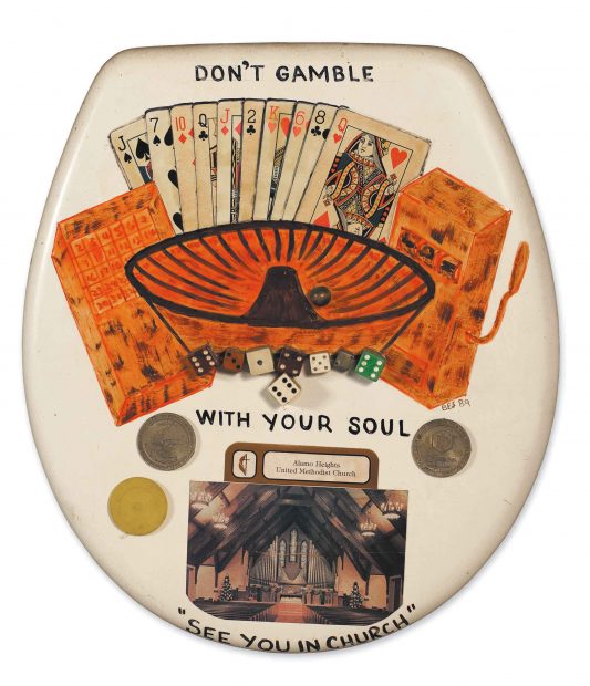 Don’t Gamble with Your Soul toilet seat