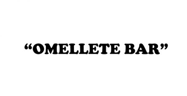 Shelby David Meier: Omellete Bar