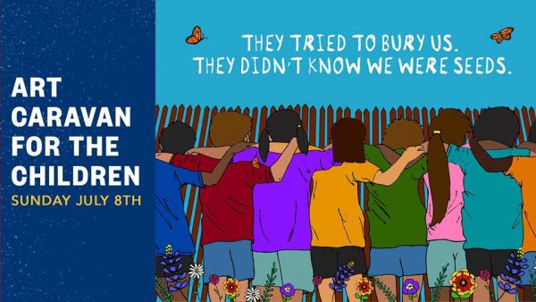 Illustration for art caravan for the children jolt Texas