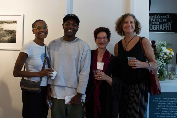 Ty Lewis, Tyrone Matthews, Sandra Klein, Marti Corn at-Houston-Center-for-Photography's-36th-Annual-Juried-Membership-Exhibition