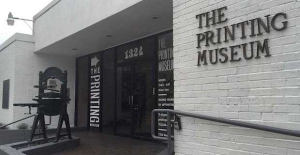 the printing museum in Houston