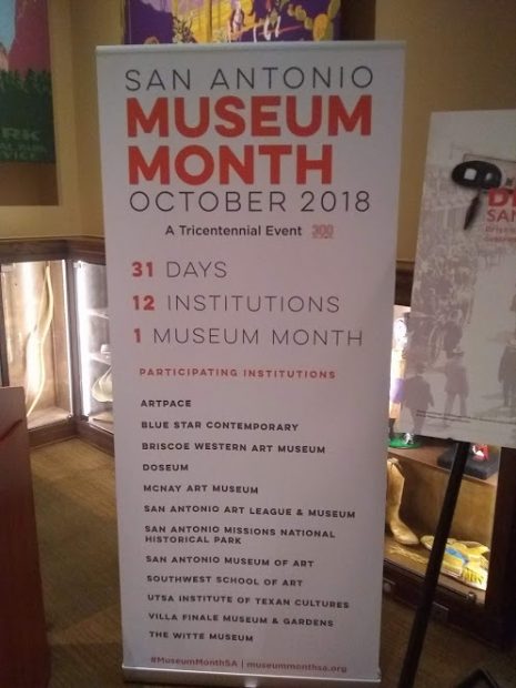 San Antonio Museum Month October 2018
