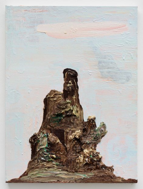 Victor Estrada's Pink Cloud / Chocolate Mountain / Blue Sky with Shadow, 2017