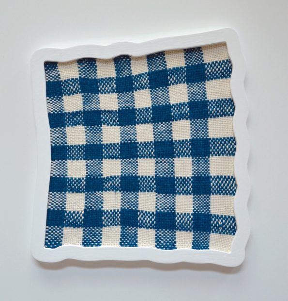Ana Esteve Llorens, Untitled ( Big Squares Blue ), 2018