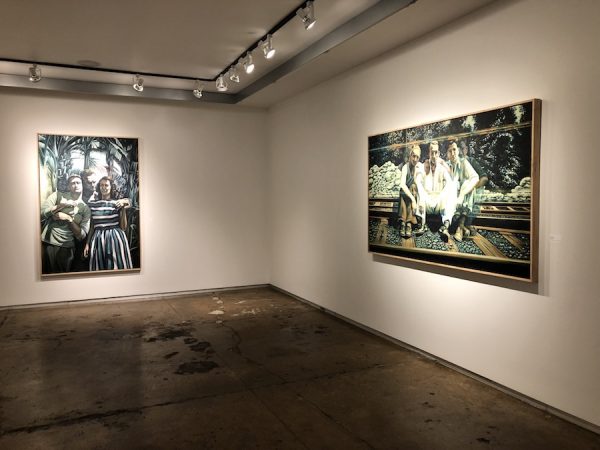 Installation shot of Nowlin's exhibition at ArtSpace111