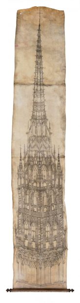 Design for the Rouen Cathedral Tower MFAH