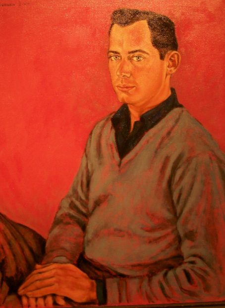 Oscar McCracken, oil on canvas, 1957, 30” x 24