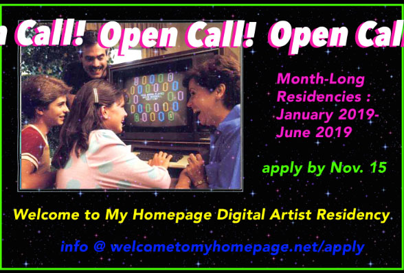 Welcome to my Homepage digital artist residency Program Austin Texas