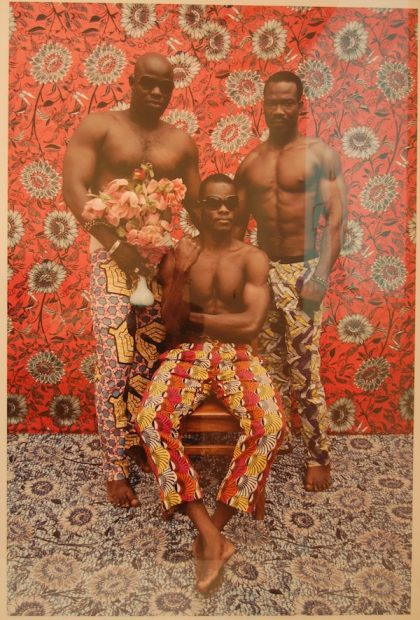 Leonce Raphael Agbodjelou. Untitled (Musclemen), 2012