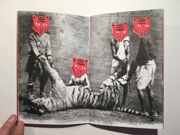 Austin Texas artist Manik Raj Nakra Tiger hunting zine