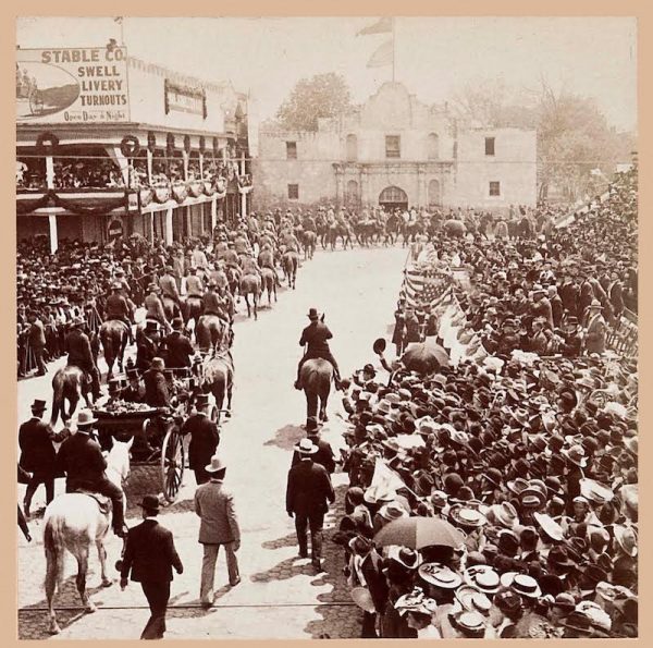  B. W. Kilburn, Roosevelt Arriving at the Alamo, 1905