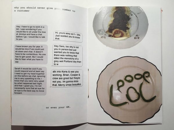 Pennsylvania zine artist Sarah LaPonte Half Stop Press How restaurants work