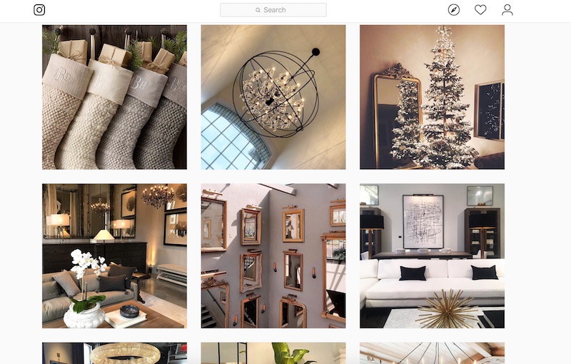 a restoration hardware fan page on instagram - instagram accounts to follow if you love interior design part 1