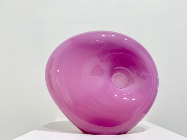 Austin Fields, Touch Series: Pink, blown glass