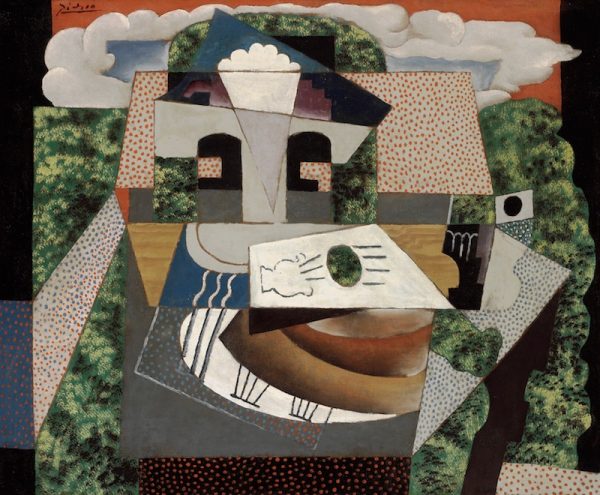 Pablo Picasso, Still Life in a Landscape, 1915.