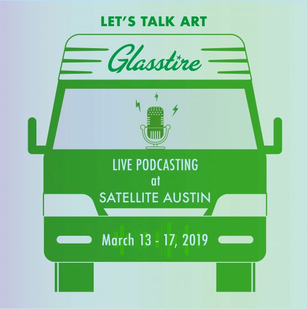 Glasstire at the Satellite art fair in Austin Texas 2019