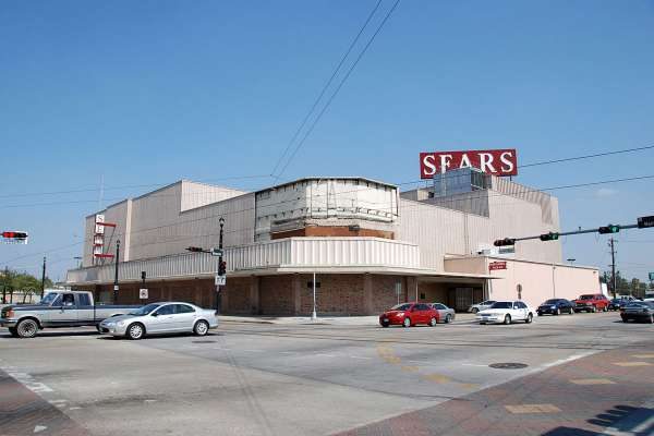 Midtown Sears building in houston Texas
