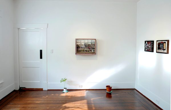 Installation view of Nuestro Hogar, 2019, at Jonathan Hopson Gallery, Houston