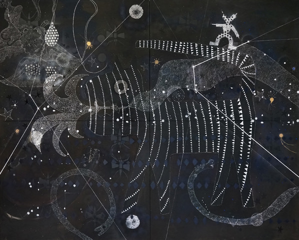 Gerardo Rosales, Cunaguaro - Constellation 2, from the series Looking for a Hero, 2019