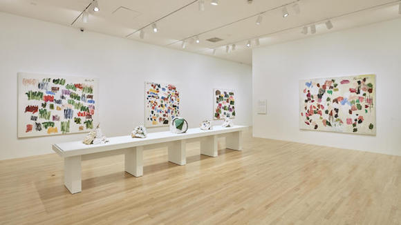 Installation view of Günther Förg: A Fragile Beauty at the DMA earlier this year. 