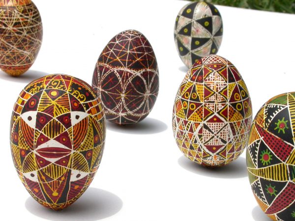 Pysanky eggs by Houston Artist Nestor Topchy